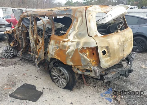 2017 Nissan Armada Sv z USA, uszkodzony, nr VIN JN8AY2NC9H9509849